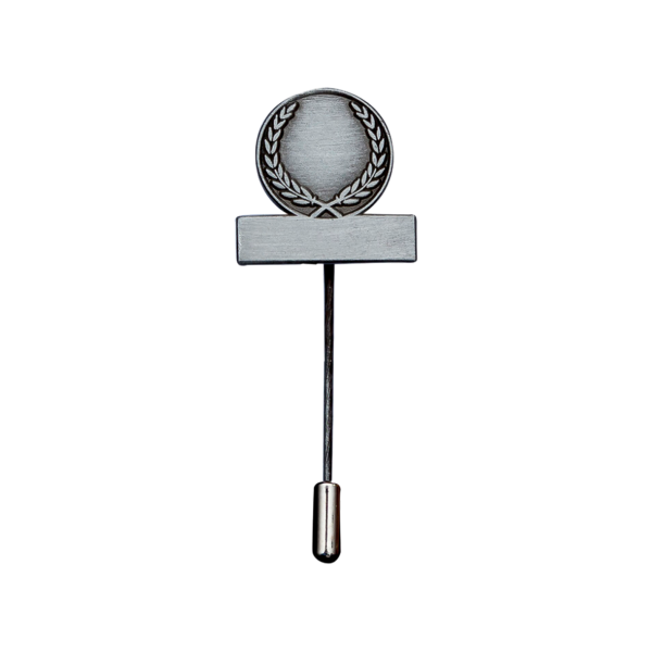 Steekspel-krans-neutraal-zilver